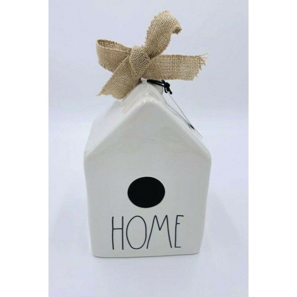 Rae Dunn Square Home Bird House NEW